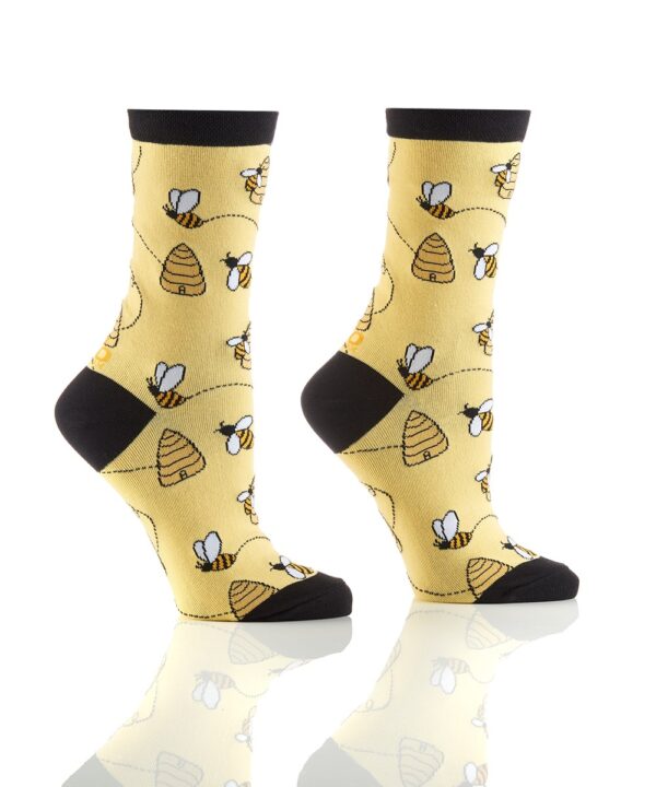 Women's Crew Socks "Busy Bee"