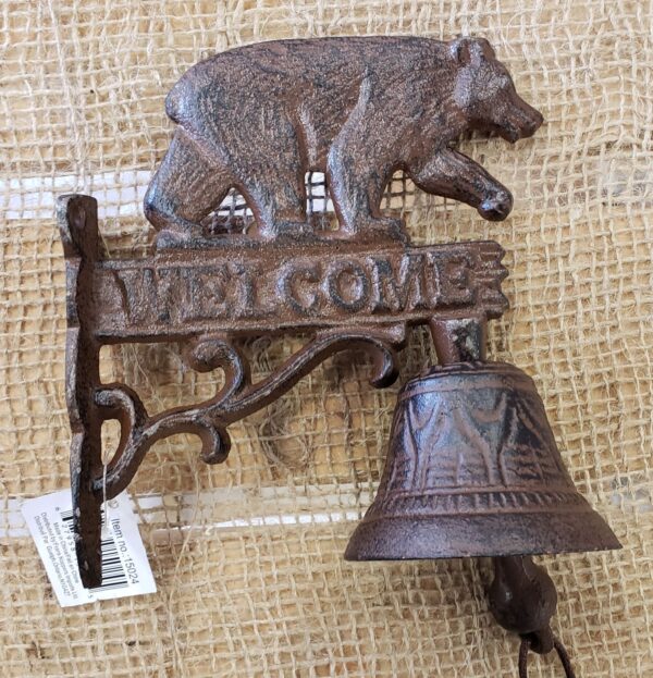 Cast Iron Bear Bell