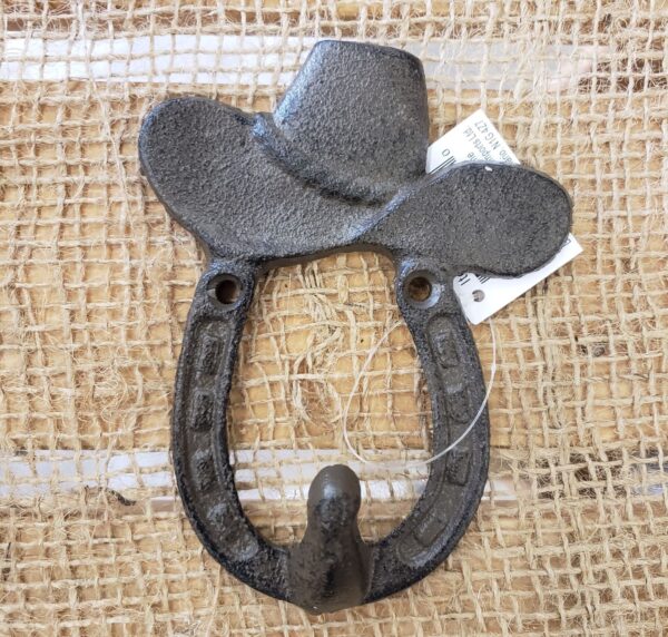 Cast Iron Cowboy Hook